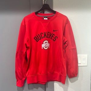 Ohio State long sleeve crew neck sweater